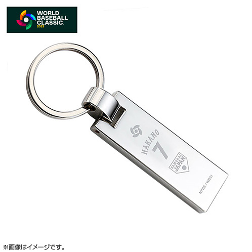 侍ジャパン×WBC 選手ユニホームベアキーチェーン（ホーム） 7