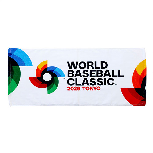 【新品未使用】WORLD BASEBALL CLASSIC グッズ 2枚セット World Baseball Classic 2026 大会フェイスタオルA【数量限定予約販売