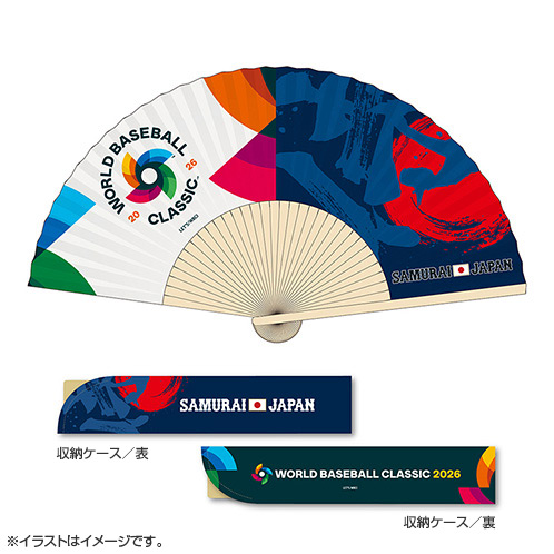World Baseball Classic 2026×侍ジャパン 扇子 A - 侍ジャパン