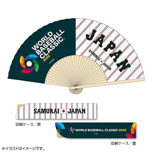 World Baseball Classic 2026×侍ジャパン 扇子 B - 侍ジャパン