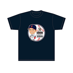侍ジャパン　イラストTシャツ　14髙橋宏斗