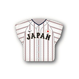 ユニホーム型缶バッジ（ホーム）