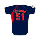 2025年11月侍ジャパン選手名入りレプリカユニホーム（ビジター）　51小園海斗