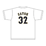 2024年侍ジャパンネームナンバーTシャツ　32佐藤都志也