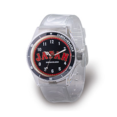 【受注生産】オリジナルネーム入り・侍ジャパンウォッチ　クリアクール　JAPAN　NAVY