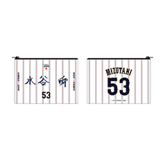 2025年3月侍ジャパン　選手直筆ネームネオプレーンポーチ（ホーム）