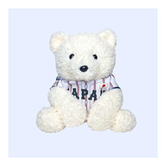 2025年11月侍ジャパン選手名入りもこもこベア　あみぐるみキーホルダー（ホーム）