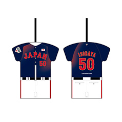 2025年11月侍ジャパン選手名入りユニホーム型ティッシュカバー（ビジター）