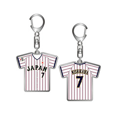 2025年11月侍ジャパン選手名入りプリントフェイスタオル 7西川 史礁