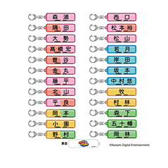 【シークレット】パワプロ×2025年11月侍ジャパン　アクリルキーホルダー（ネームプレート）