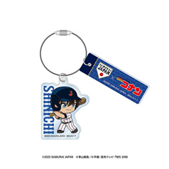 「侍ジャパン×名探偵コナン」ミニキャラ ワイヤーアクリルキーホルダー