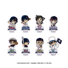 【シークレット】「侍ジャパン×名探偵コナン」ミニキャラ トレーディングオーロラステッカー（全8種）