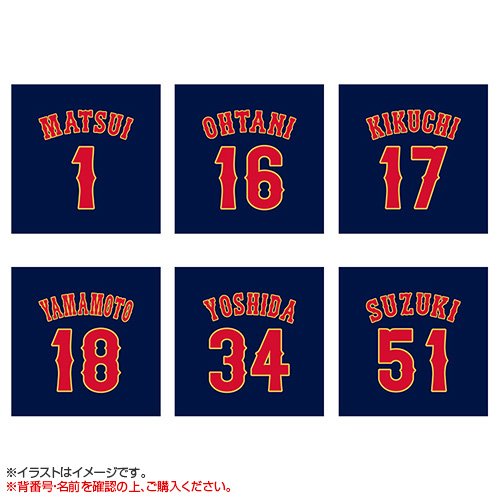 World Baseball Classic 2026 選手名入りレプリカユニホーム（ビジター