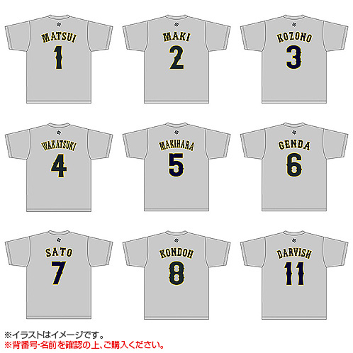 World Baseball Classic 2026 チーム着用 レプリカTシャツ（選手ネーム