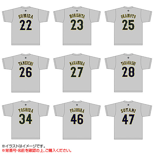 World Baseball Classic 2026 チーム着用 レプリカTシャツ（選手ネーム